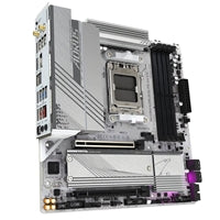 Gigabyte B650M AORUS ELITE AX ICE White Micro-ATX AM5 WiFi 6E DDR5 Gigabyte B650M AORUS ELITE AX ICE White Micro-ATX AM5 WiFi 6E DDR5